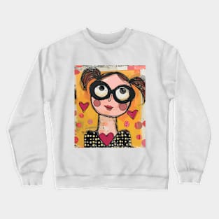 Geek Couple 2024 Valentines Day Drawing Crewneck Sweatshirt